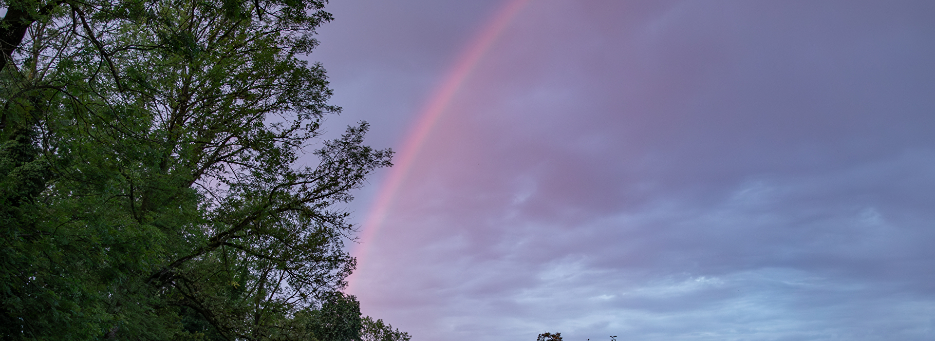 Regenbogen Herbst