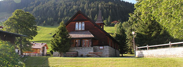 Die Kirche in Mürren