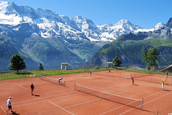 Tennisplatz Wengen