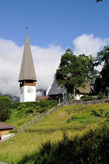 die Kirche in Wengen