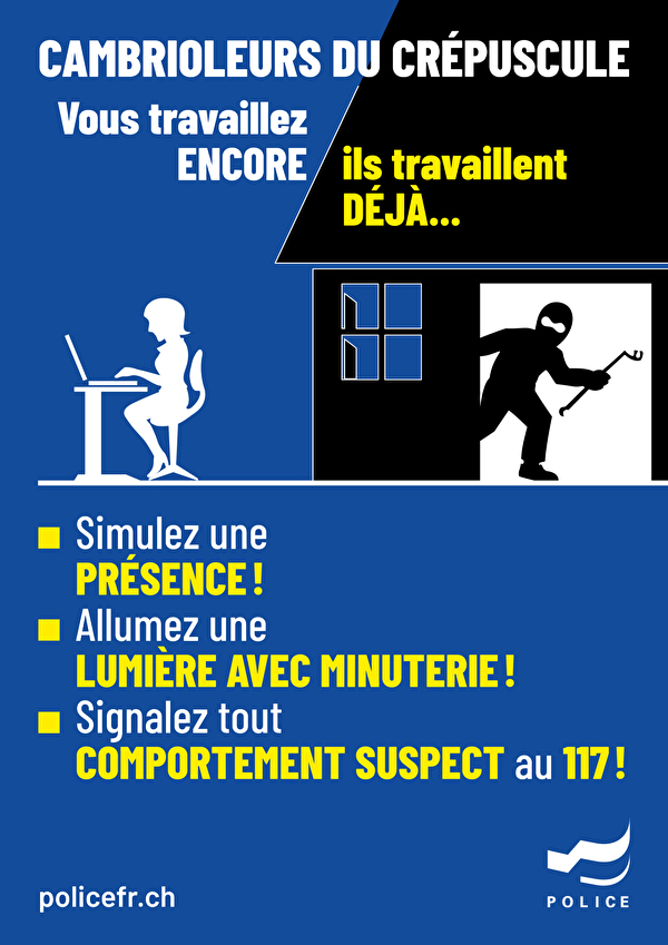 simuler une présence chez vous avec une minuterie et signalez tout comportement suspect