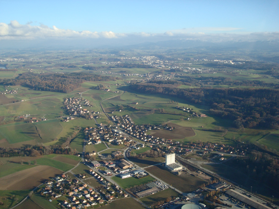 Vue sur les sud du canton