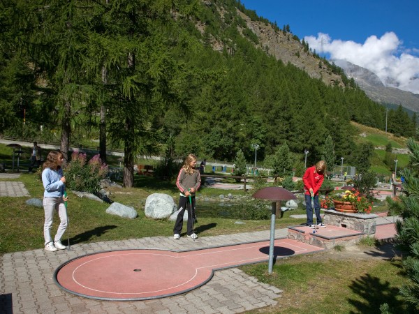 Minigolf Saas-Almagell