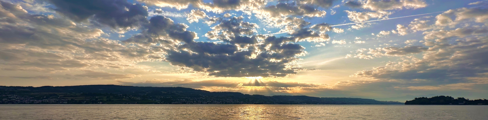 Drohnenaufnahme von Wädenswil