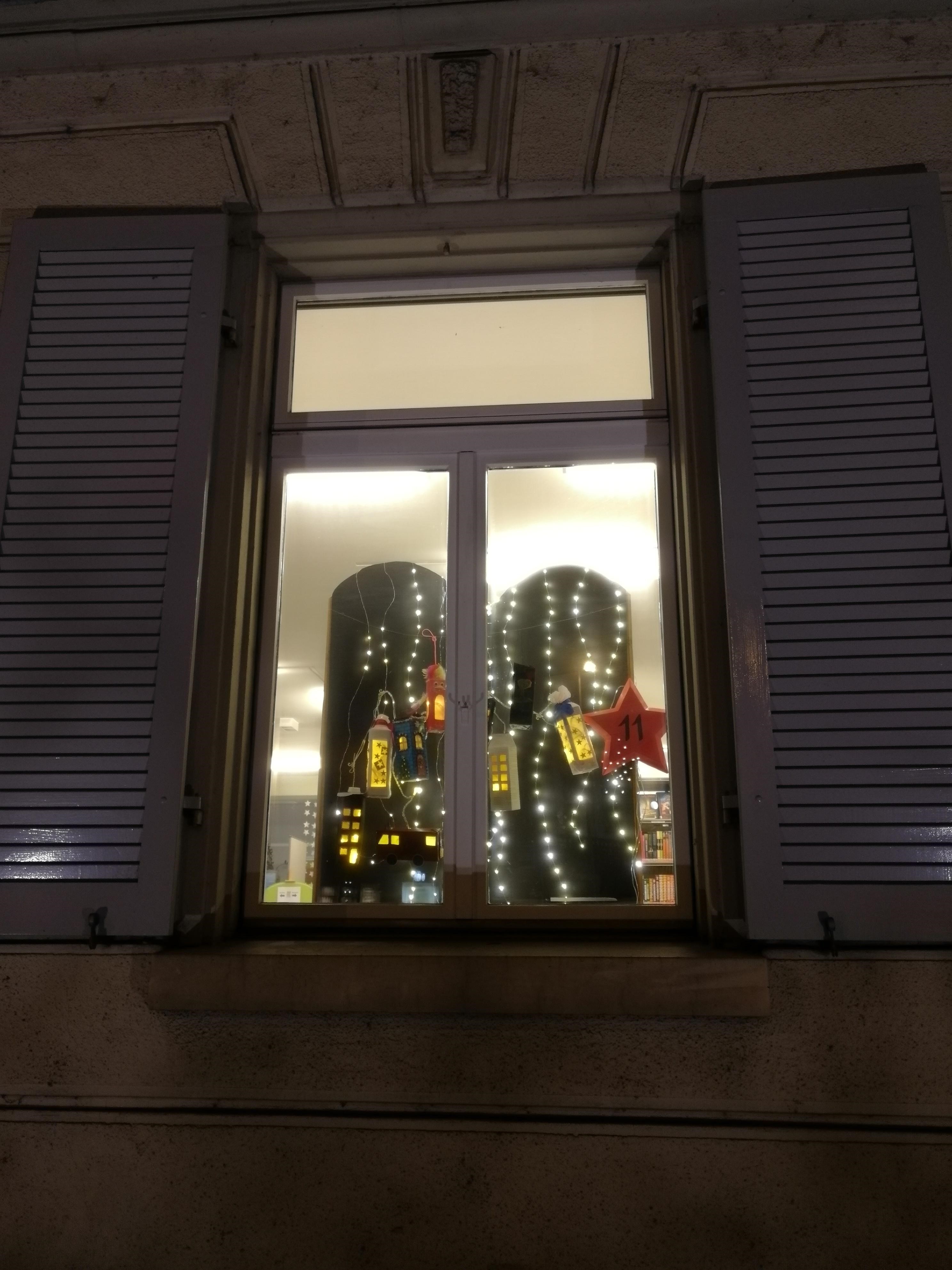 Adventsfenster Aeschquartier Nummer 11