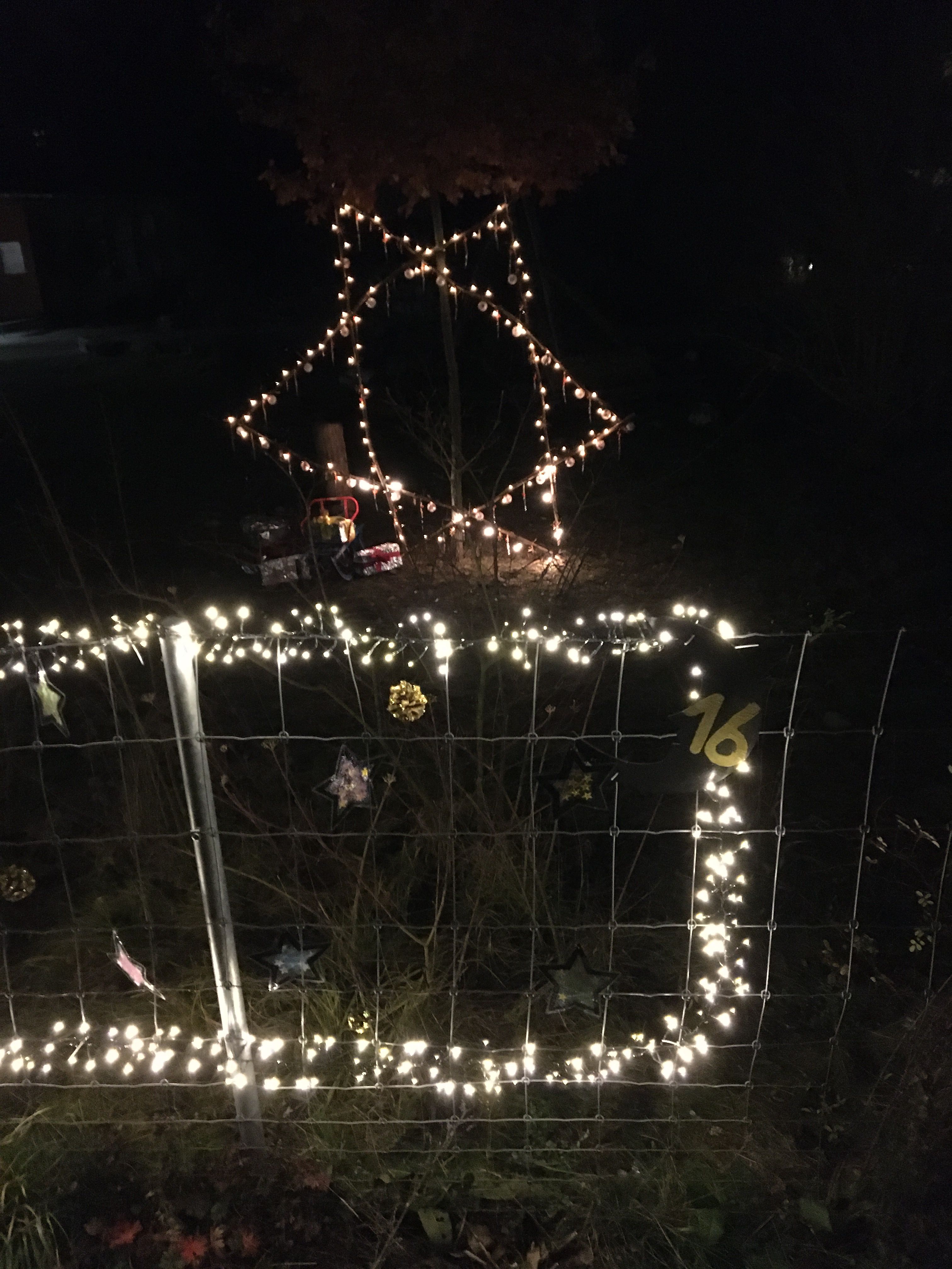 Adventsfenster Aeschquartier Nummer 16