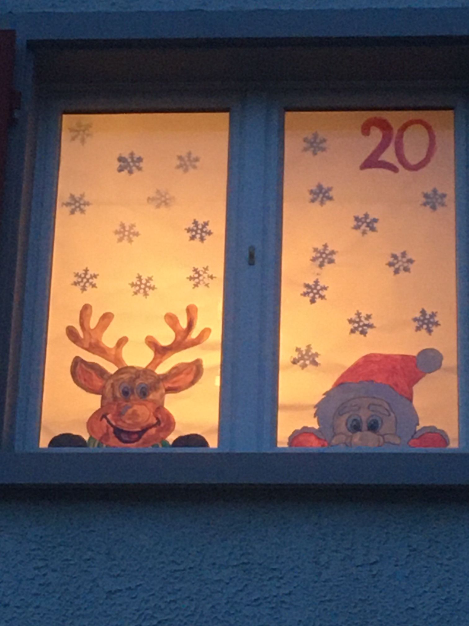 Adventsfenster Aeschquartier Nummer 20