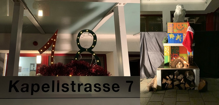 Adventsfenster Aeschquartier Nummer 18