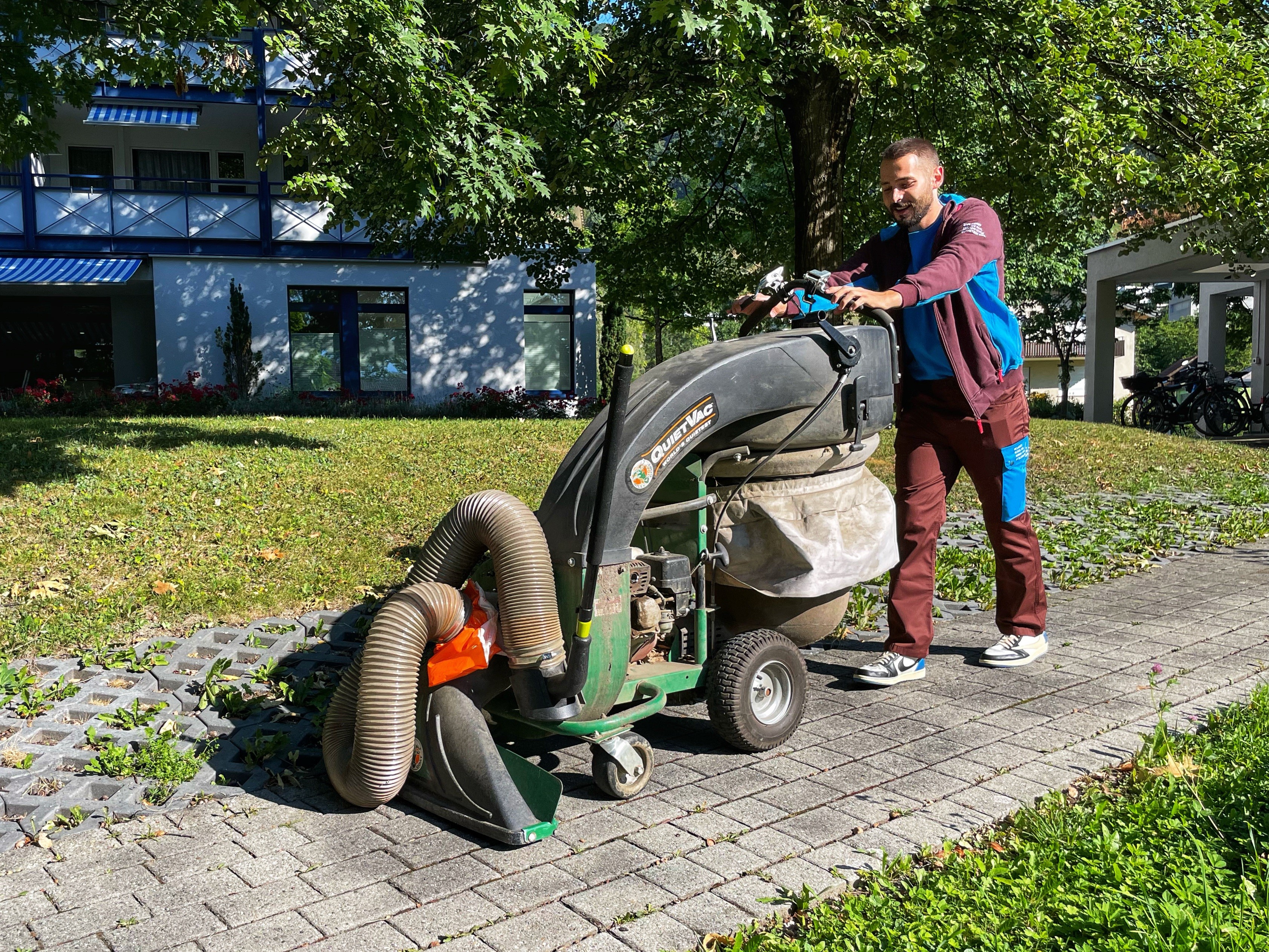 Zivi im Ausseneinsatz