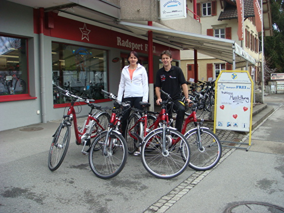 E-Bikes mieten bei Radsport Frei