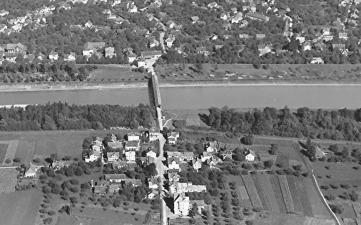 Oberfahrbrücke, Luftbild (Foto: Gross-Aero, St. Gallen)