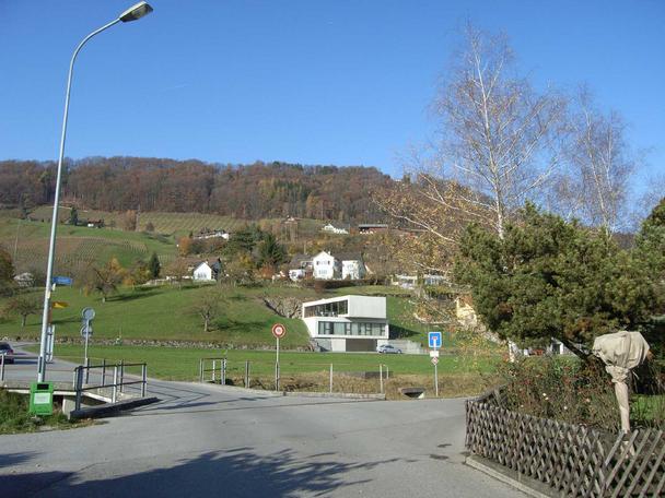 Die Krete Meldegg bei der Kantonssgrenze ist der höchste Punkt der Gemeinde Au.
