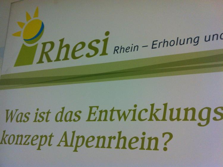 Das Entwicklungskonzept Alpenrhein