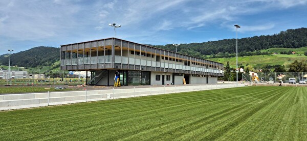 Foto aktueller Baufortschritt vom 22. August 2024