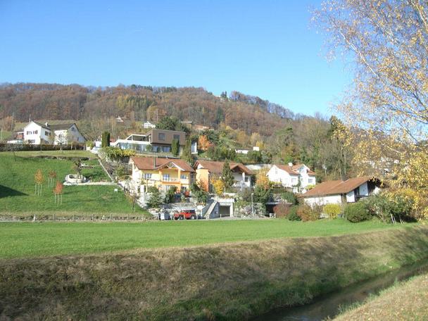 Die Gemeinde Au bietet wunderschöne Hanglagen. 