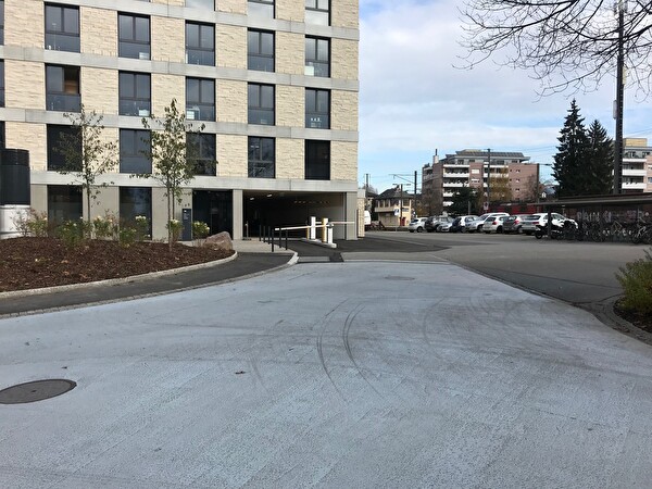 Die neue öffentliche Tiergarage am Bahnhof Heerbrugg