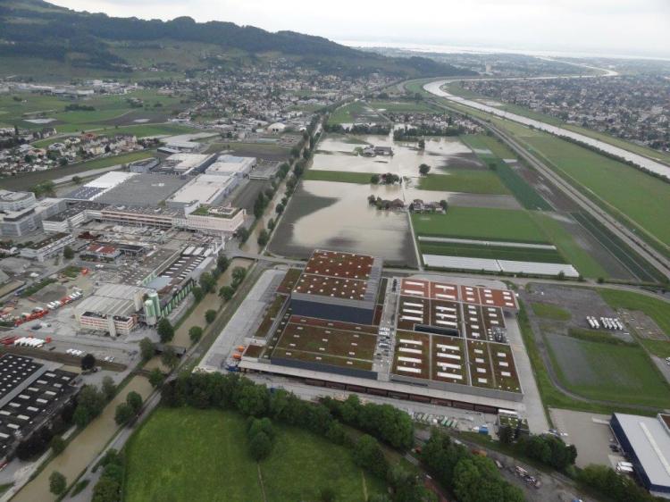Flugaufnahme Helikopter-Service Triet AG