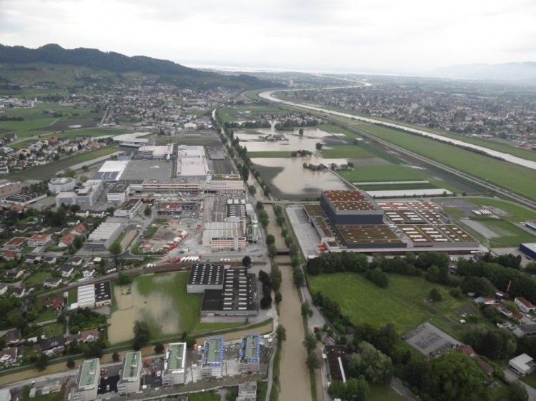 Flugaufnahme Helikopter-Service Triet AG