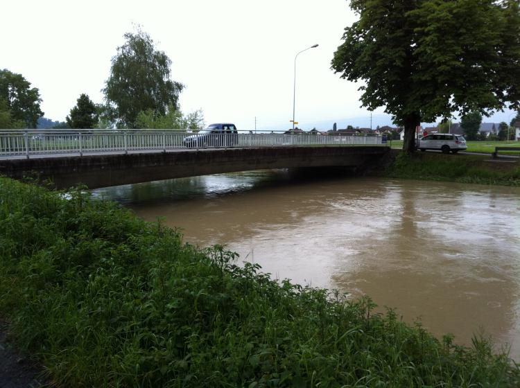 Brücke Oberfahr, Rheintaler Binnenkanal