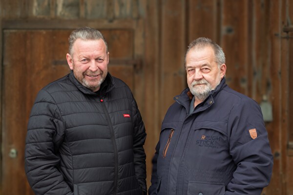 Die beiden Tierschutzbeauftragten der Stadt Buchs: Matthias Vetsch und Michael Karli
