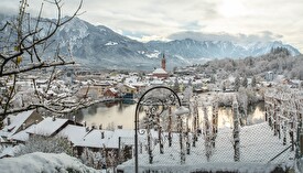 Stadt Buchs mit Werdenbergersee