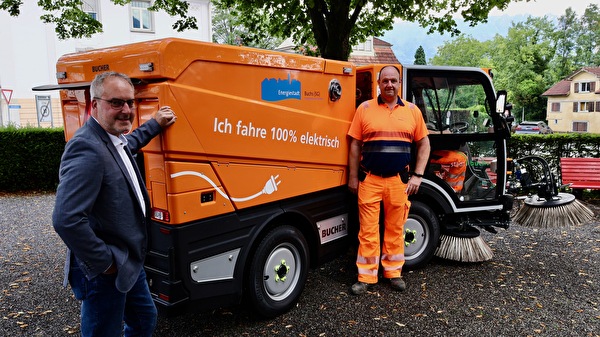 E-Kehrmaschine Werkhof Buchs