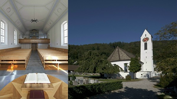 Bild evang. Kirche Azmoos