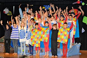 Primarschüler von Oberuzwil