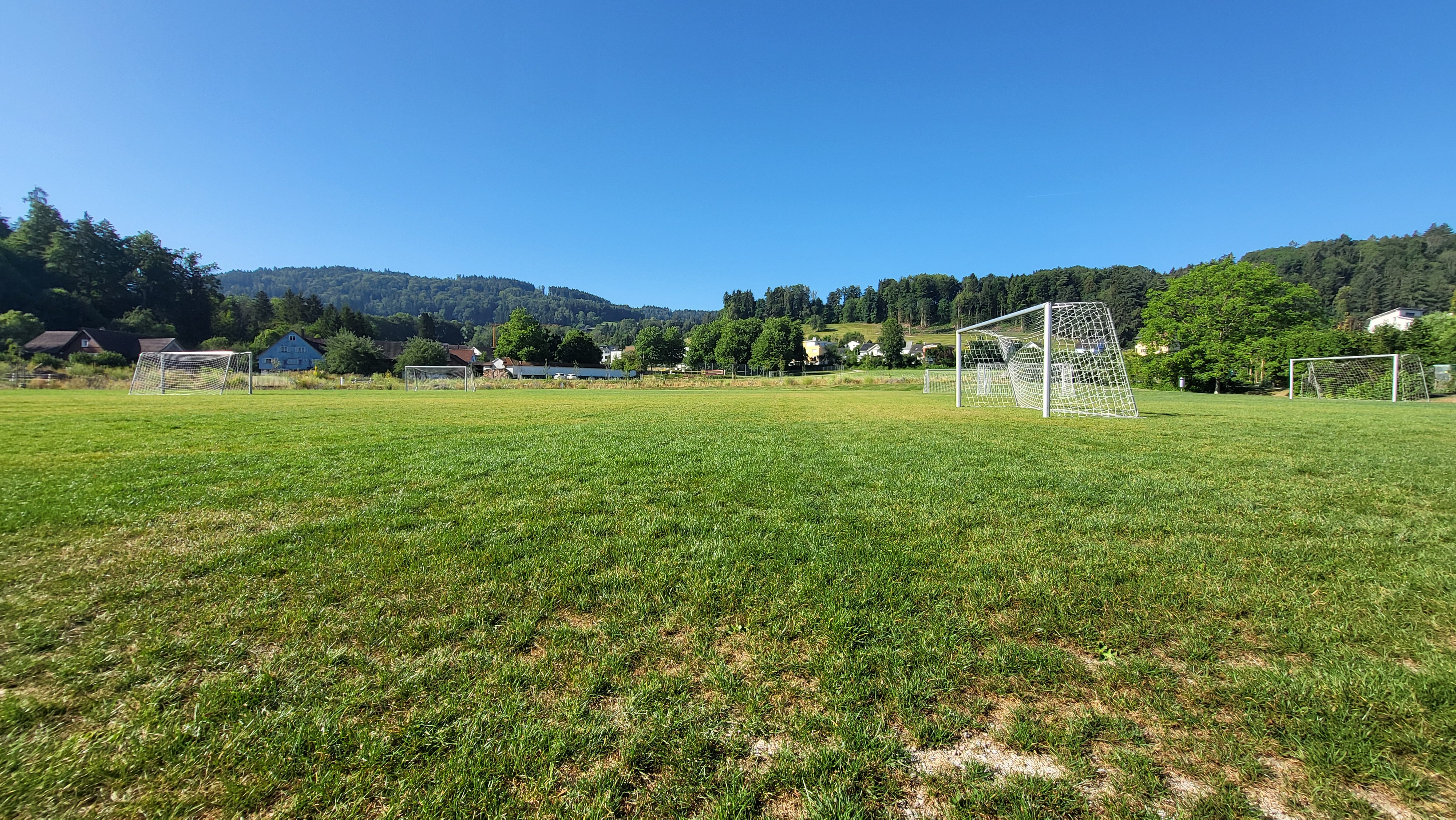 Bewässerung der Sportrasen