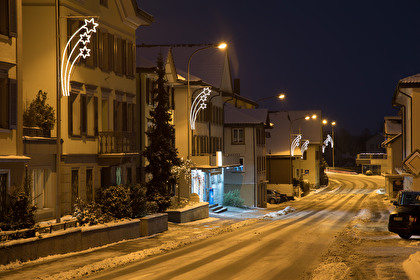 Winterliche Bahnhofstrasse