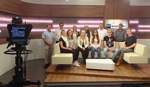Jungbürger in Studio von TVO