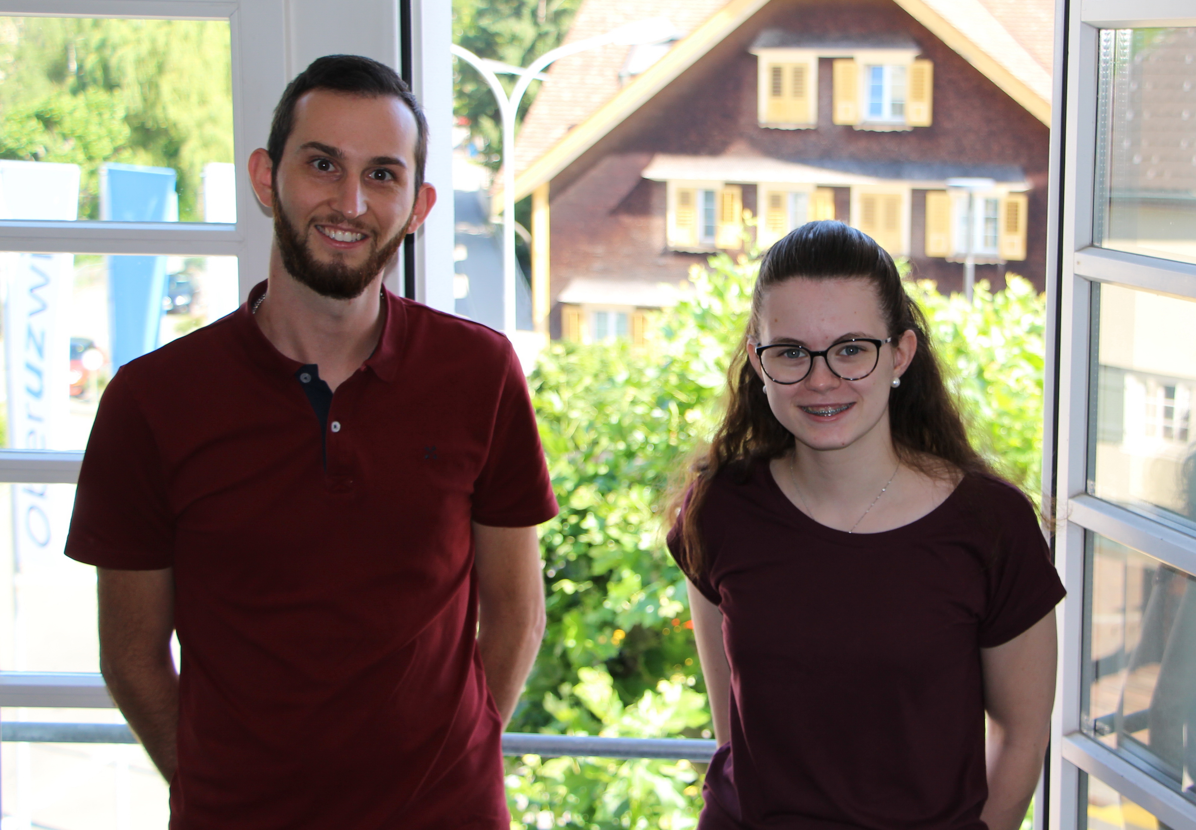 Dario Lauener und Silvia Steiner