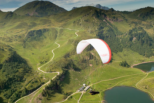 Gleitschirmfliegen