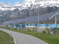 Solaranlage bei der Flumroc AG