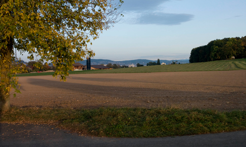 Landwirtschaftszone auf dem Schlieremer Berg