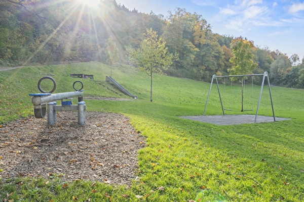 Spielplatz Chamb mit Grillstelle
