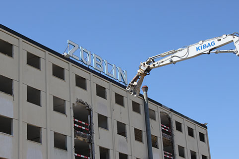 Abrissarbeiten