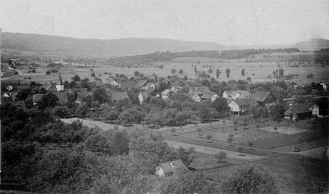 1890 sah Schlieren noch so aus, wie es seit Jahrhunderten bestanden hatte.