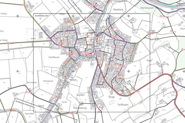 Strassenplan