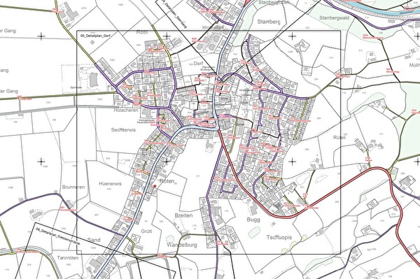 Strassenplan