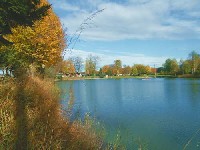 Der wunderschöne Baggersee in Kriessern