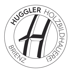 Huggler Holzbildhauerei Brienz Logo