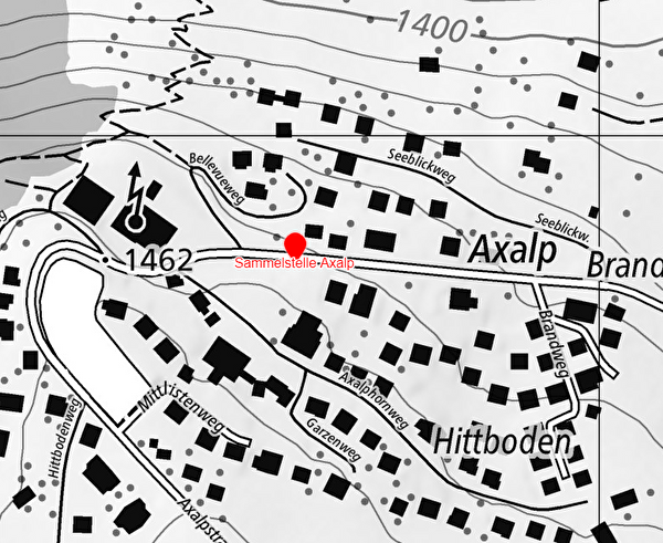 Karte Axalp