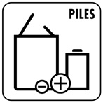 Logo recyclage piles