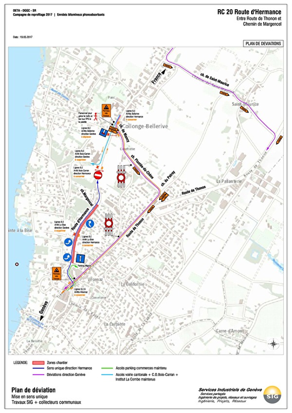Plan de circulation