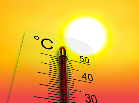 image thermometre chaud