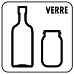Logo recyclage verre