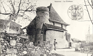 ancienne photo du château de Vésenaz