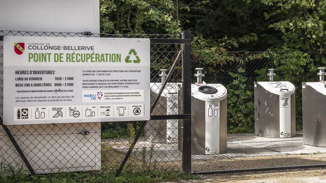 illustration d'un de nos points de déchets