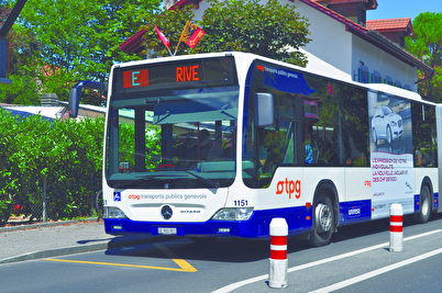 photo d'un bus TPG